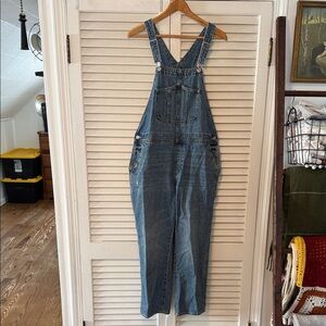 Old Navy Blue Denim Women Jeans Overalls